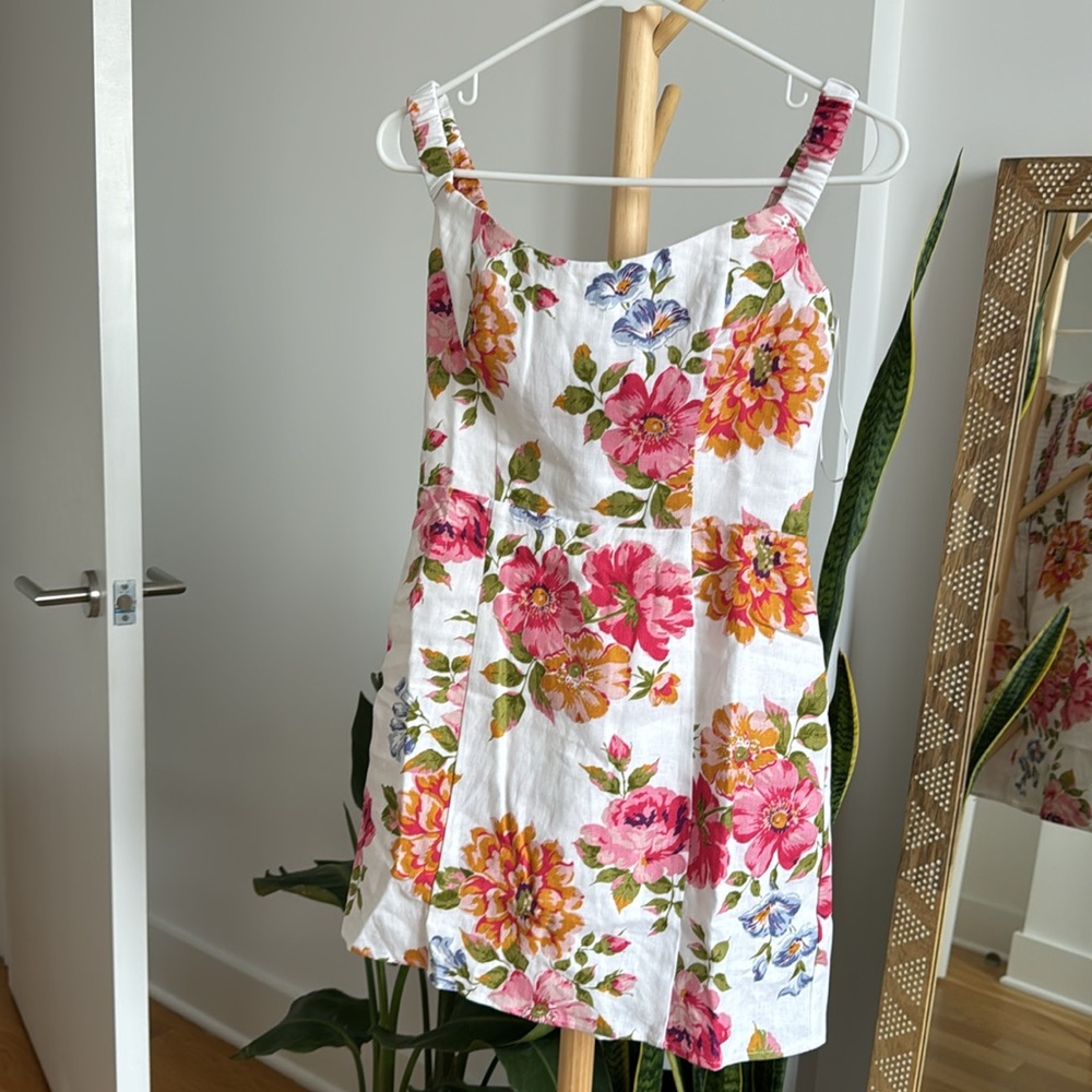 NWOT - Reformation Sawyer Linen Dress